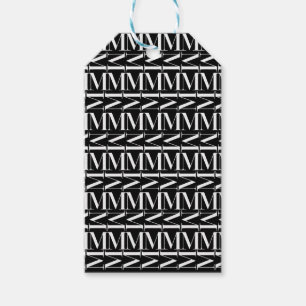 Monogramm-Anfangsbuchstabe M, wählen Geschenkanhänger