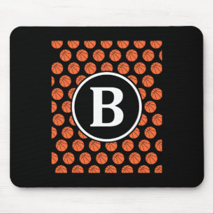 Monogramm Anfangsbuchstaben Name Buchstabe B Sketl Mousepad