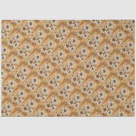 Monogramm Anfangsbuchstaben Vintage Zeichnend Date Seidenpapier