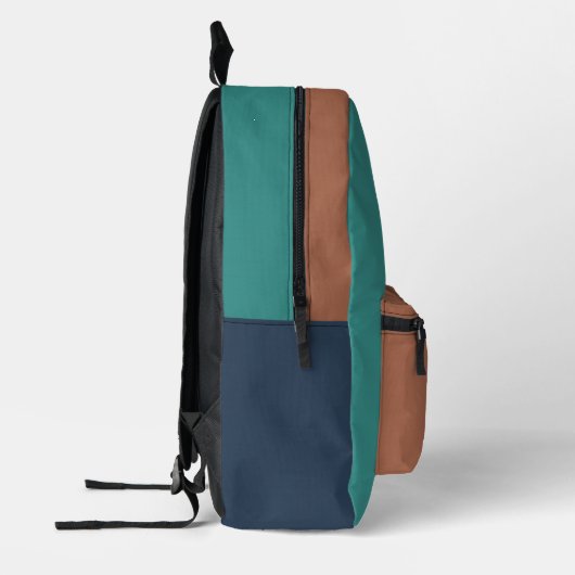 Monogramm-Anfangsmulticolor Bedruckter Rucksack (Links)