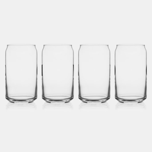 Monogramm Anfangsname Personalisierte Hochzeitspar Dosenglas (Links)