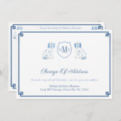 Monogramm Ankündigung (Vorne/Hinten)