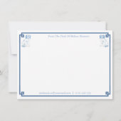 Monogramm Ankündigung (Rückseite)