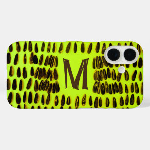 Monogramm Anpassbare Coole Ausschneidung einzigart iPhone 16 Hülle