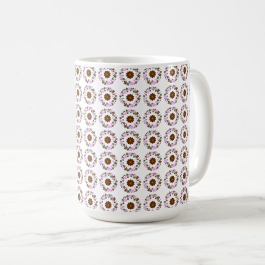 Monogramm anpassen kaffeetasse (VorderseiteRechts)