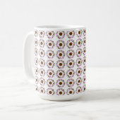 Monogramm anpassen kaffeetasse (Vorderseite Links)