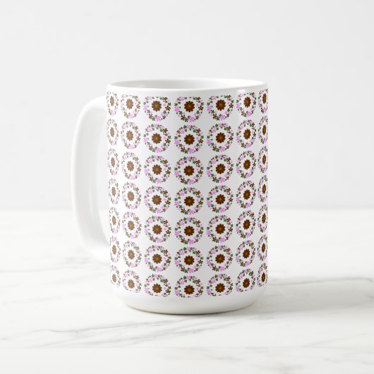 Monogramm anpassen kaffeetasse (Vorderseite Links)