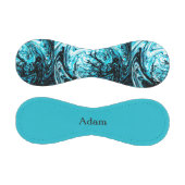 Monogramm Aqua Abstract Baseball (Paneele)