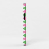 MONOGRAMM ARGYLE ROSA GRÜN MUSTER Case-Mate iPhone HÜLLE (Hinten/Rechts)