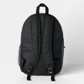 Monogramm Art of Gun (2) | Bedruckter Rucksack (Rückseite)