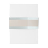 Monogramm auf Band - Creme (Rückseitenbeispiel)