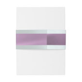 Monogramm auf Band - Lavendel (Rückseitenbeispiel)
