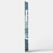 Monogramm aus coolem Marmor Case-Mate iPhone Hülle (Rückseite / Links)