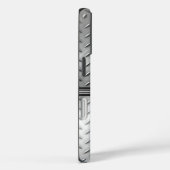 Monogramm aus Diamantblech Case-Mate iPhone Hülle (Rückseite / Rechts)