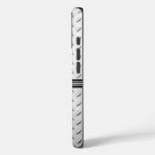 Monogramm aus Diamantblech Case-Mate iPhone Hülle (Rückseite / Links)