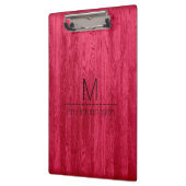 Monogramm aus Rotholz Klemmbrett (Links)