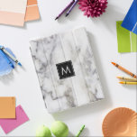 Monogramm aus weißem und grauem Marmorstein iPad Hülle<br><div class="desc">Der Ausdruck aus weißem und grauem Marmor</div>