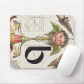 Monogramm B, Buchstabe B, Alphabet B, Monogramm A+ Mousepad (Mit Mouse)