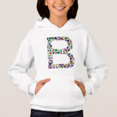 Monogramm B Hoodie (Vorderseite)