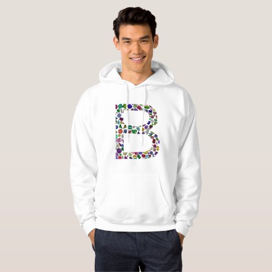 Monogramm B Hoodie (Vorne ganz)