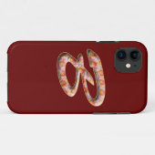 Monogramm B in Rose Muster iPhone 5 Hüllen (Rückseite (Horizontal))
