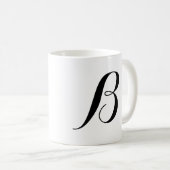 Monogramm-b Kaffeetasse (VorderseiteRechts)