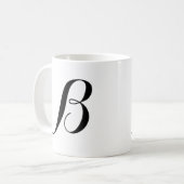 Monogramm-b Kaffeetasse (Vorderseite Links)