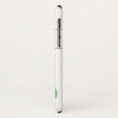 Monogramm B-Lavendel Eukalyptus mit Dragonfly Case-Mate iPhone Hülle (Hinten/Links)