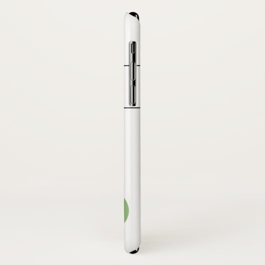 Monogramm B-Lavendel Eukalyptus mit Dragonfly Case-Mate iPhone Hülle (Hinten/Links)