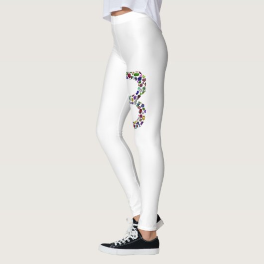 Monogramm B Leggings (Links)