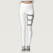 Monogramm B Leggings (Vorderseite)