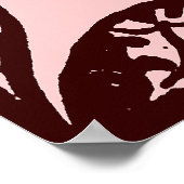 Monogramm B Poster (Ecke)