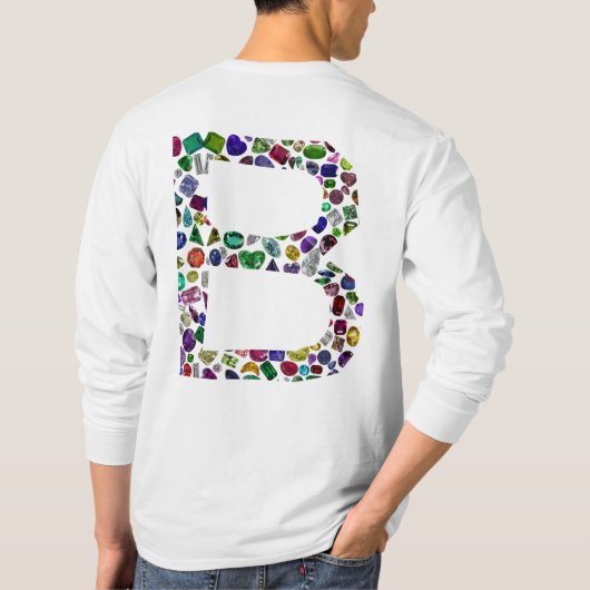 Monogramm B T-Shirt (Rückseite)