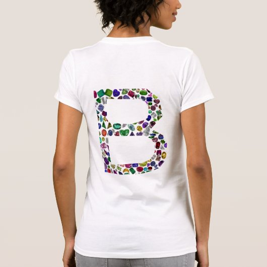 Monogramm B T-Shirt (Rückseite)