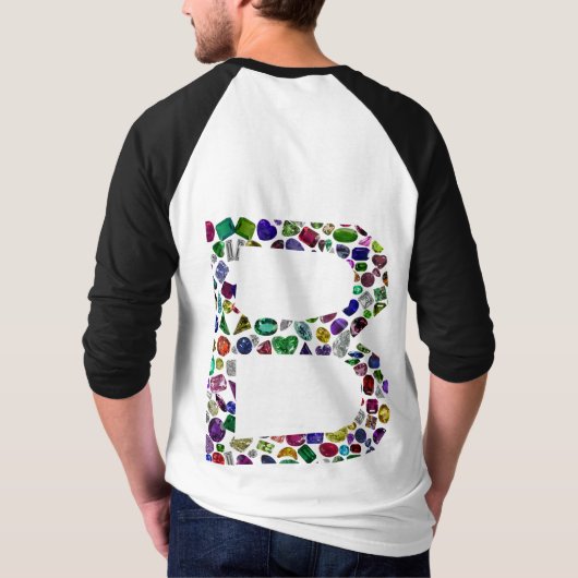 Monogramm B T-Shirt (Rückseite)
