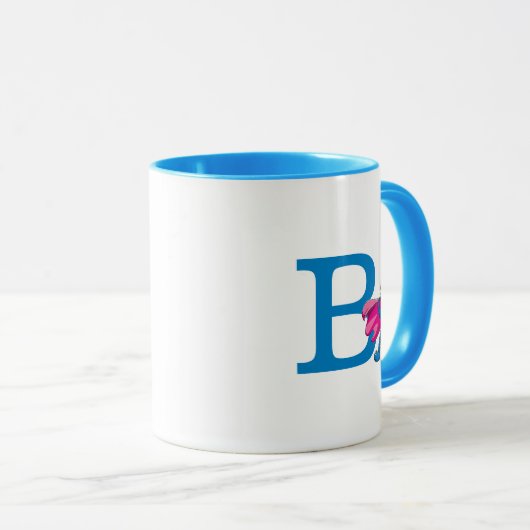 Monogramm B Tasse (VorderseiteRechts)