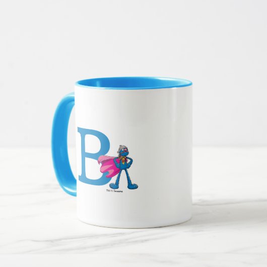 Monogramm B Tasse (Vorderseite Links)