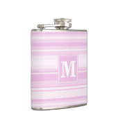 Monogramm-Babypinstreifen Flachmann (Rechts)