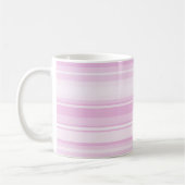 Monogramm-Babypinstreifen Kaffeetasse (Links)