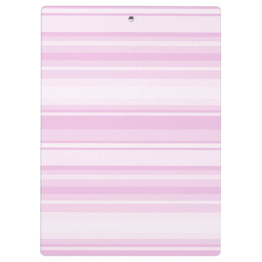 Monogramm-Babypinstreifen Klemmbrett (Rückseite)