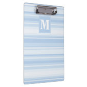 Monogramm Babystreifen Klemmbrett (Rechts)