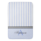 Monogramm Badematte (Vorderseite Vertikal)