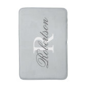 Monogramm-Badematte | kleine mittlere große Badematte (Vorderseite Vertikal)
