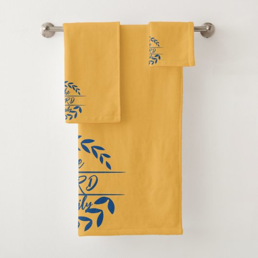 Monogramm Badhandtuch Set (Insitu)
