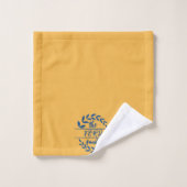 Monogramm Badhandtuch Set (Waschlappen)