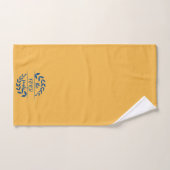 Monogramm Badhandtuch Set (Handtuch)