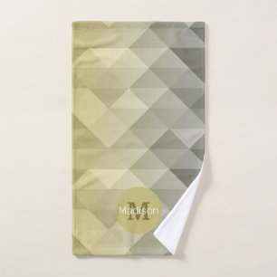 Monogramm Badhandtuch Set
