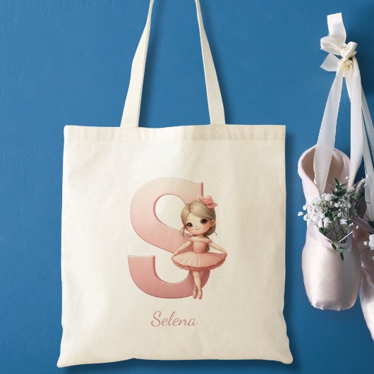 Monogramm-Ballerina Tragetasche