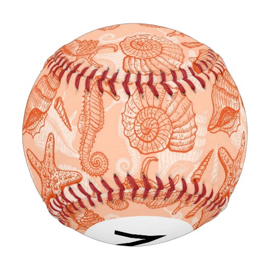 Monogramm Baseball (Rückseite)