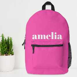 Monogramm Bedruckter Rucksack